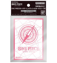 Bandai One Piece Official Sleeves 2 - Standard Pink - 70 pieces