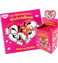 Blue Ocean Diddl und Diddlina Stickers - Album + Boîte de 50 pochettes