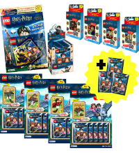 LEGO Harry Potter Stickers + Cards - Mega-Bundle + 3 Pochettes
