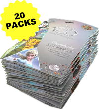 Craft Buddy Disney 100 Years of Wonder Crystal Art Sticker - 20 Packs