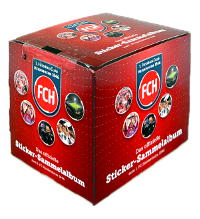 1. FC Heidenheim 1846 Stickers - 1 Boîte (=50 pochettes)