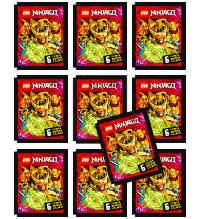 LEGO Ninjago Crystalized Stickers - 10 pochettes