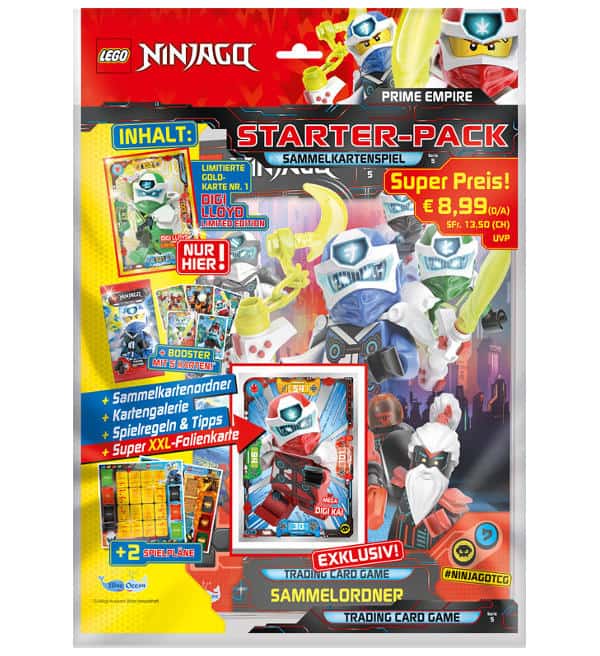 Lego Ninjago série 5 Trading Card Game-numéros 5 Booster-Neuf & neuf dans sa boîte 