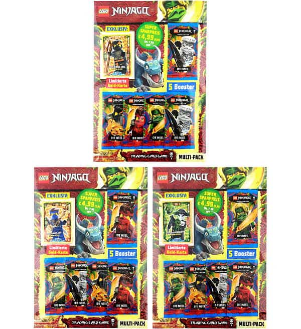 toutes les 4 blister 8 x lecteur. Lego Ninjago série 5 trading card tous les 4 Multipack