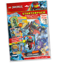 Lego Ninjago série 4 7x le cartes Le 2 Le 3 Le 6 le 7 le 9 Le 23 Le 24 NOUVEAU!
