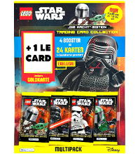 Lego Star Wars Serie 4 Die Macht Trading Cards - Multi-Pack