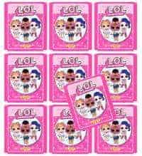 Panini LOL Surprise stickers - 10 Pochettes