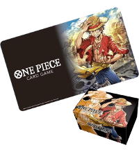 One Piece Card Game - Playmat and Storage Box Set - Monkey.D.Luffy
