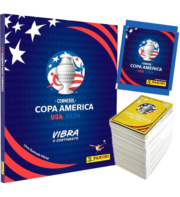 Panini CONMEBOL Copa America USA 2024 Sticker MegaSet (Version Brésil), Stickerpoint