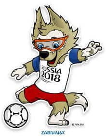 Panini Coupe du Monde 2018 mascotte Zabivaka