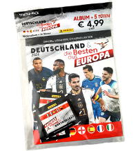 Panini Deutschland & die Besten aus Europa 2024 Stickers - Starter-Set