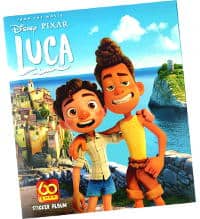 Panini Disney Luca Movie Stickers - Album anglais