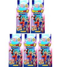 Panini Dragon Ball Super Trading Cards - 5 x Eco-Blister