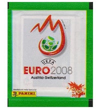 Panini Euro 2008 pochette - version international Panini Euro 2008 pochette - version international
