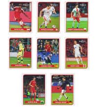 Panini EURO 2016 Coca Cola stickers A à H