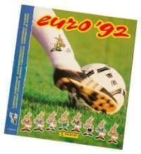 Panini Euro 92 album vide EM 1992