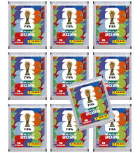 Panini FIFA World Cup 2026 Stickers - 10 pochettes