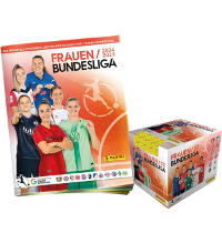 Panini Bundesliga Féminine 2024-2025 Stickers - Album + 1 Boîte (=36 pochettes)