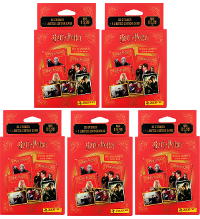 Panini Harry Potter Anthology Stickers - 5 x Eco-Blister