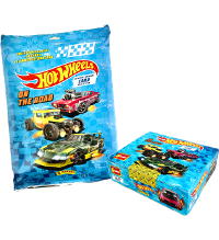 Panini Hot Wheels On The Road Trading Cards - Starter Pack + Boîte de 24 pochettes