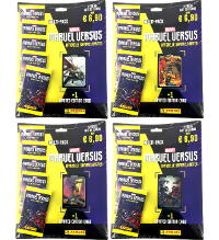 Panini Marvel Versus Trading Cards - 4 x Multi-Pack