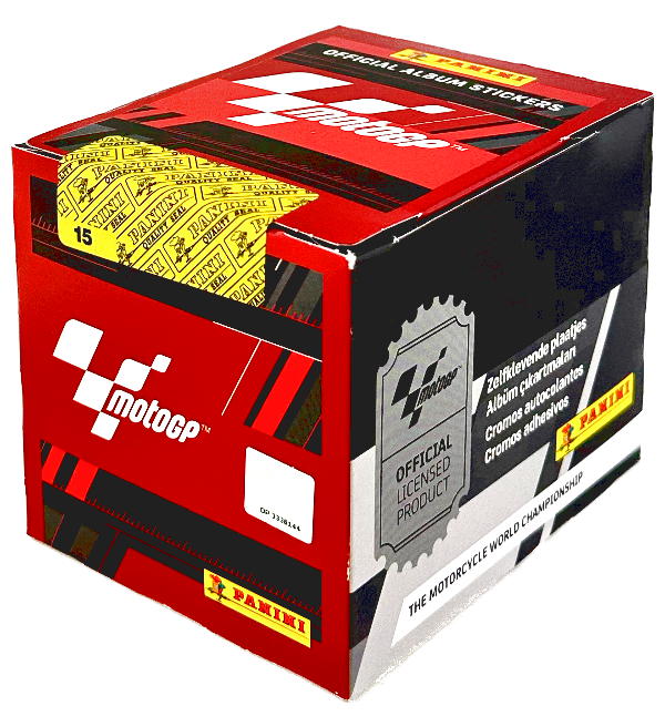 Coffret Collector Moto GP 2023 - Album + 50 Pochettes (250 Stickers) + 5 Cartes Limitées - Collection Complète