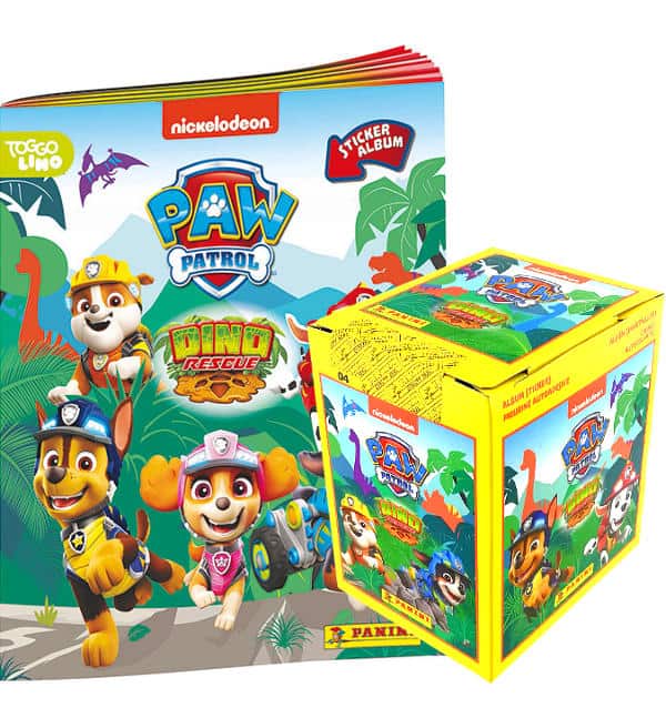 PANINI Paw Patrol série 3 prêt à utiliser 20 pochettes 100 Stickers