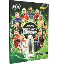 Panini PDC World Darts Championship 2025/26 Stickers - Album à couverture rigide (Hardcover Album)