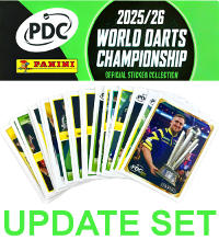 Panini PDC World Darts Championship 2025/26 Stickers - Update Set