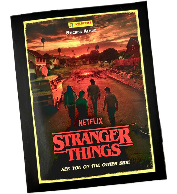 Stranger Things 3 STK - 3 Blisters De 8 Pochettes + 3 Carte EL