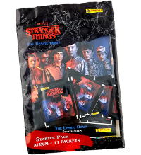 Panini Stranger Things Stickers 2022 - Starter Pack - Album + 11 pochettes