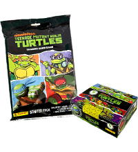 Panini Teenage Mutant Ninja Turtles Trading Cards - Starter Pack + Boîte de 24 pochettes