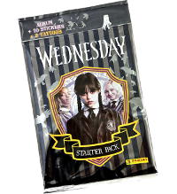 Panini Wednesday Sticker - Starter Pack (version anglaise)