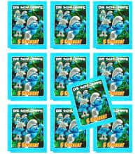 Die Schlümpfe Das verlorene Dorf Stickers - 10 pochettes