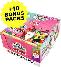 Topps Bundesliga Match Attax 2023/24 - Power-Pack Box + 10 Bonus Packs