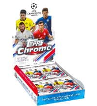 Topps Champions League CHROME Soccer 2020/21 - Hobby Box