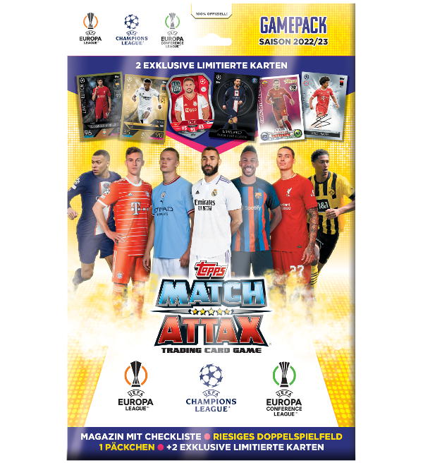 Topps Champions League Match Attax 2022/23 - Game Pack, Stickerpoint