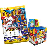 Topps Champions League Match Attax EXTRA 2023/24 - Starterpack + Boîte