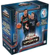 Topps CHROME Basketball 2025-26 Update Series - Mega Box