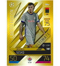 Topps Champions League Match Attax EXTRA 2022/23 - LE17 Benjamin Sesko
