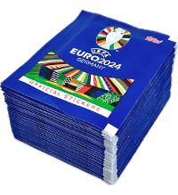 Topps EURO 2024 Stickers - 50 pochettes