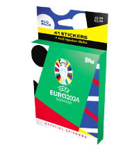 Topps EURO 2024 Stickers - Eco Pack
