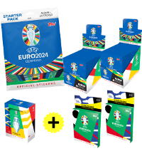 Topps EURO 2024 Stickers - Mega-Bundle STARTER