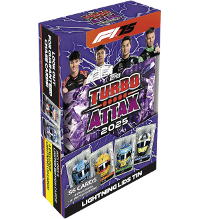 Topps F1 Turbo Attax 2025 Trading Cards - Mega Tin LIGHTNING LIDS