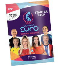 Topps UEFA Women's Euro 2025 Stickers - Starterpack