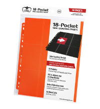 UG 18-Pocket Side-Loading Supreme Pages Orange - 10 pieces
