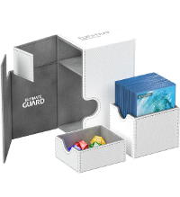 Ultimate Guard Flip'n'Tray Deck Case 80+ Standard Size XenoSkin - Blanc