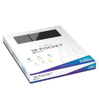 UG Supreme 18-Pocket Side-Loading Pages Black - 50 pieces