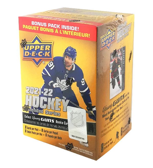 Upper Deck NHL 202122 Hockey Extended Series Blaster Box, Stickerpoint