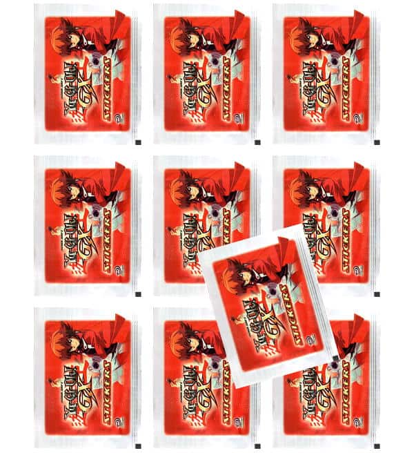 Yu-Gi-Oh! GX Series 1 Stickers - 10 pochettes
